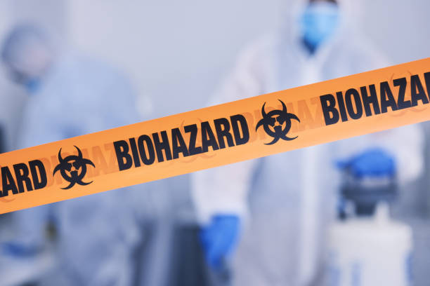 Professional Biohazard technician working in Pownal, ME